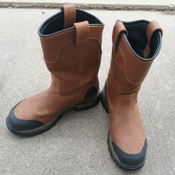 red wing pull on waterproof boots